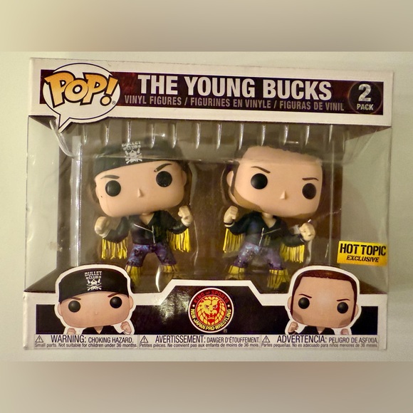Funko Other - Funko Pop! The Young Bucks Bullet Club 2-Pack. NWB.